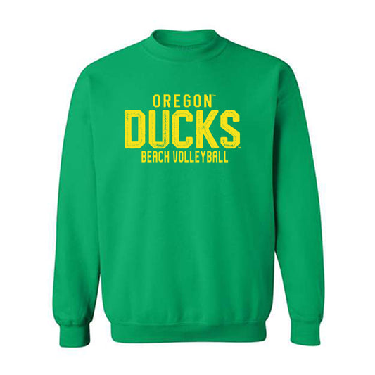 Oregon - NCAA Beach Volleyball : Mia Komsky - Classic Shersey Crewneck Sweatshirt-0