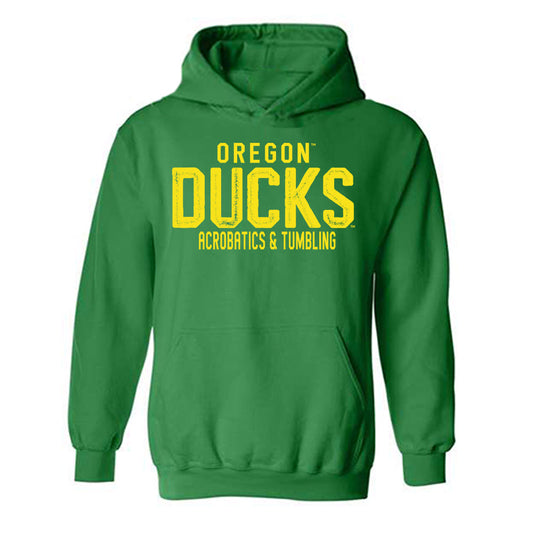 Oregon - NCAA Acrobatics & Tumbling : Makenna Guidish - Classic Shersey Hooded Sweatshirt-0