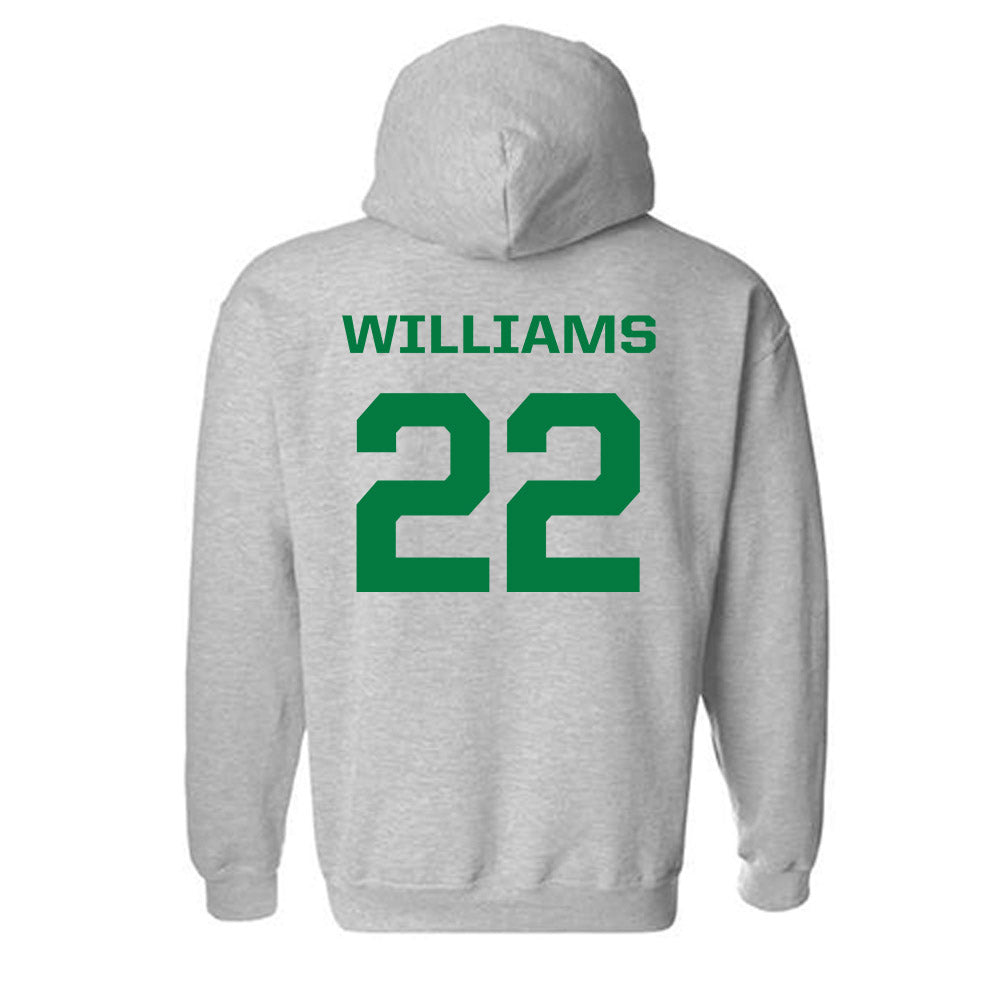 Oregon - NCAA Women's Basketball : Janiyah Williams - Classic Shersey Hooded Sweatshirt-1