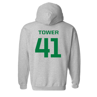 Oregon - NCAA Acrobatics & Tumbling : Mailee Tower - Classic Shersey Hooded Sweatshirt-1
