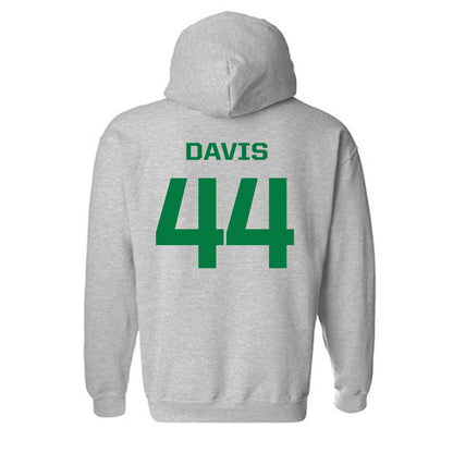 Oregon - NCAA Acrobatics & Tumbling : Logan Davis - Classic Shersey Hooded Sweatshirt-1