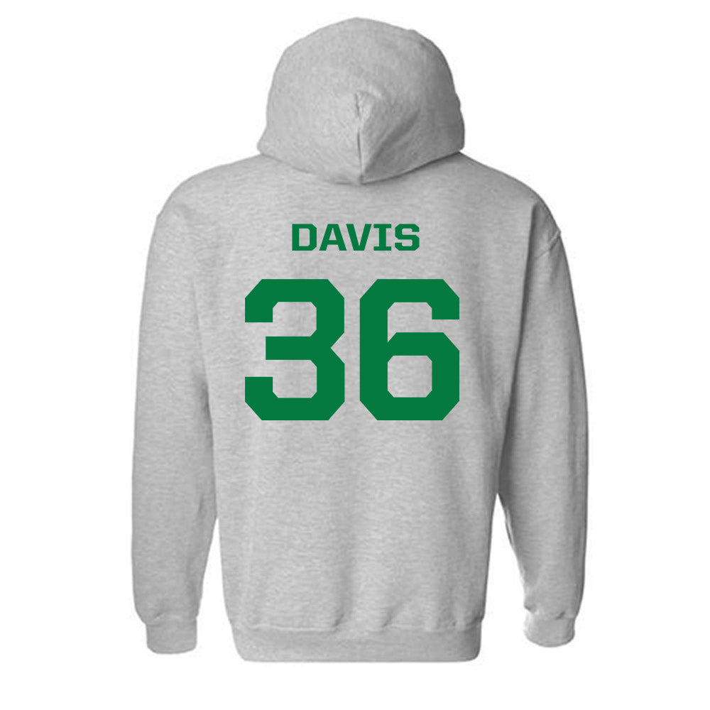 Oregon - NCAA Football : Timon Davis - Classic Shersey Hooded Sweatshirt-1