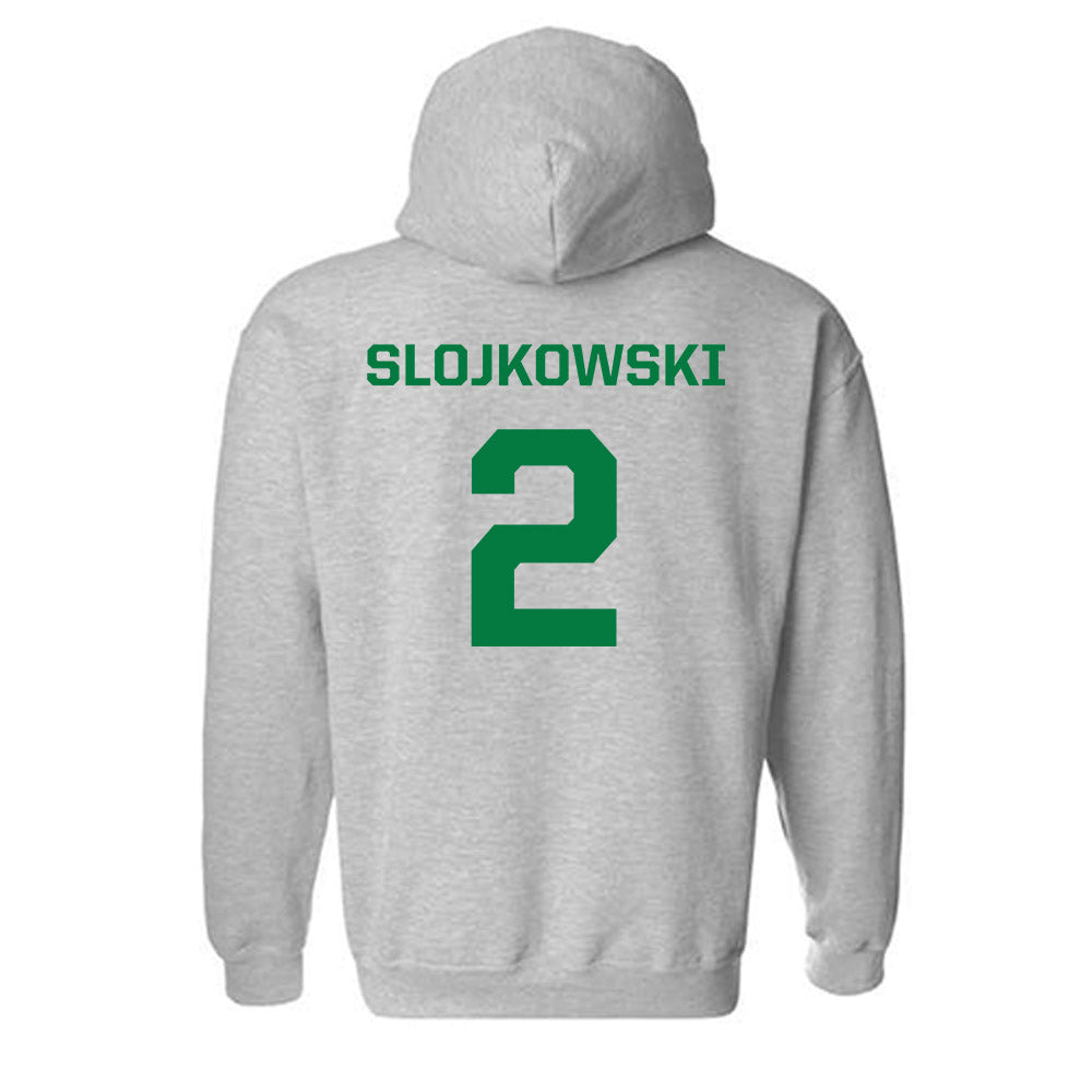 Oregon - NCAA Beach Volleyball : AJ Slojkowski - Classic Shersey Hooded Sweatshirt-1