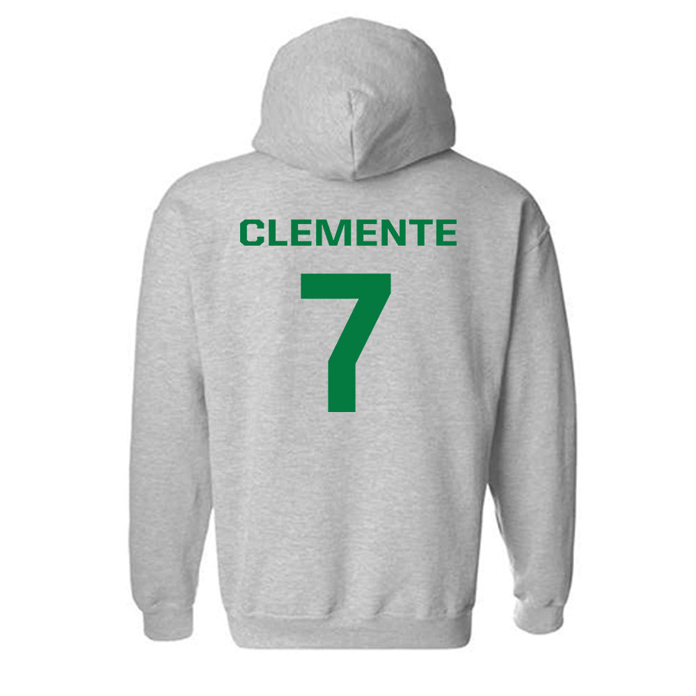 Oregon - NCAA Women's Volleyball : Alanah Clemente - Classic Shersey Hooded Sweatshirt-1