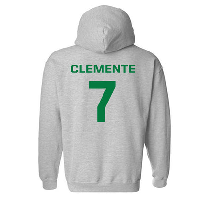 Oregon - NCAA Women's Volleyball : Alanah Clemente - Classic Shersey Hooded Sweatshirt-1