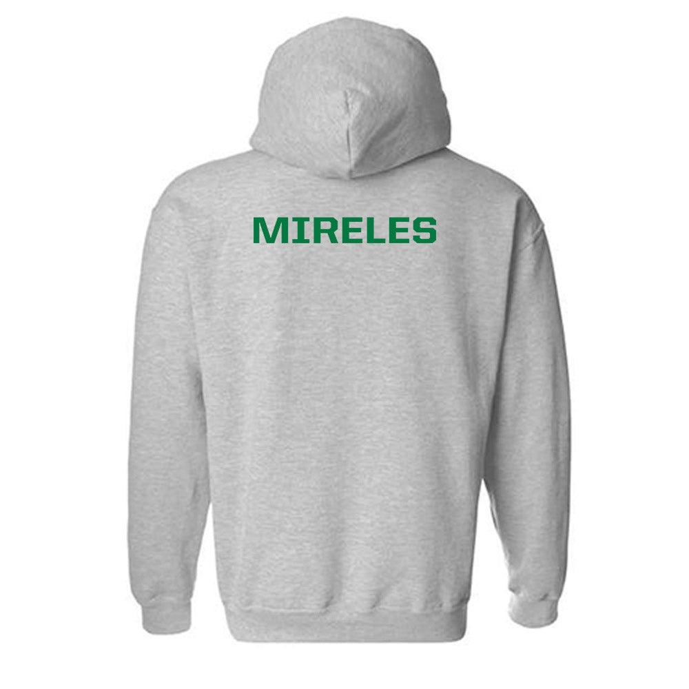 Oregon - NCAA Men's Track & Field : Michael Mireles - Classic Shersey Hooded Sweatshirt-1