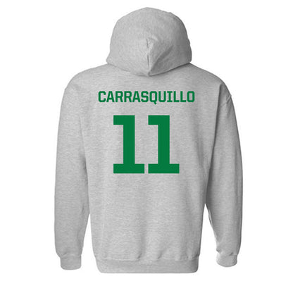 Oregon - NCAA Women's Lacrosse : Brianna Carrasquillo - Classic Shersey Hooded Sweatshirt-1