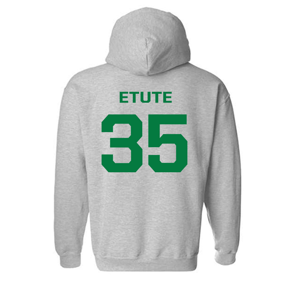 Oregon - NCAA Women's Basketball : Ehis Etute - Classic Shersey Hooded Sweatshirt-1
