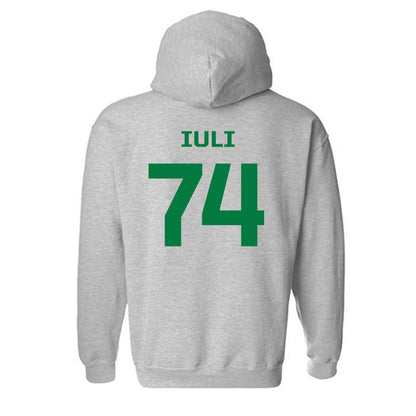 Oregon - NCAA Football : Dave Iuli - Classic Shersey Hooded Sweatshirt-1