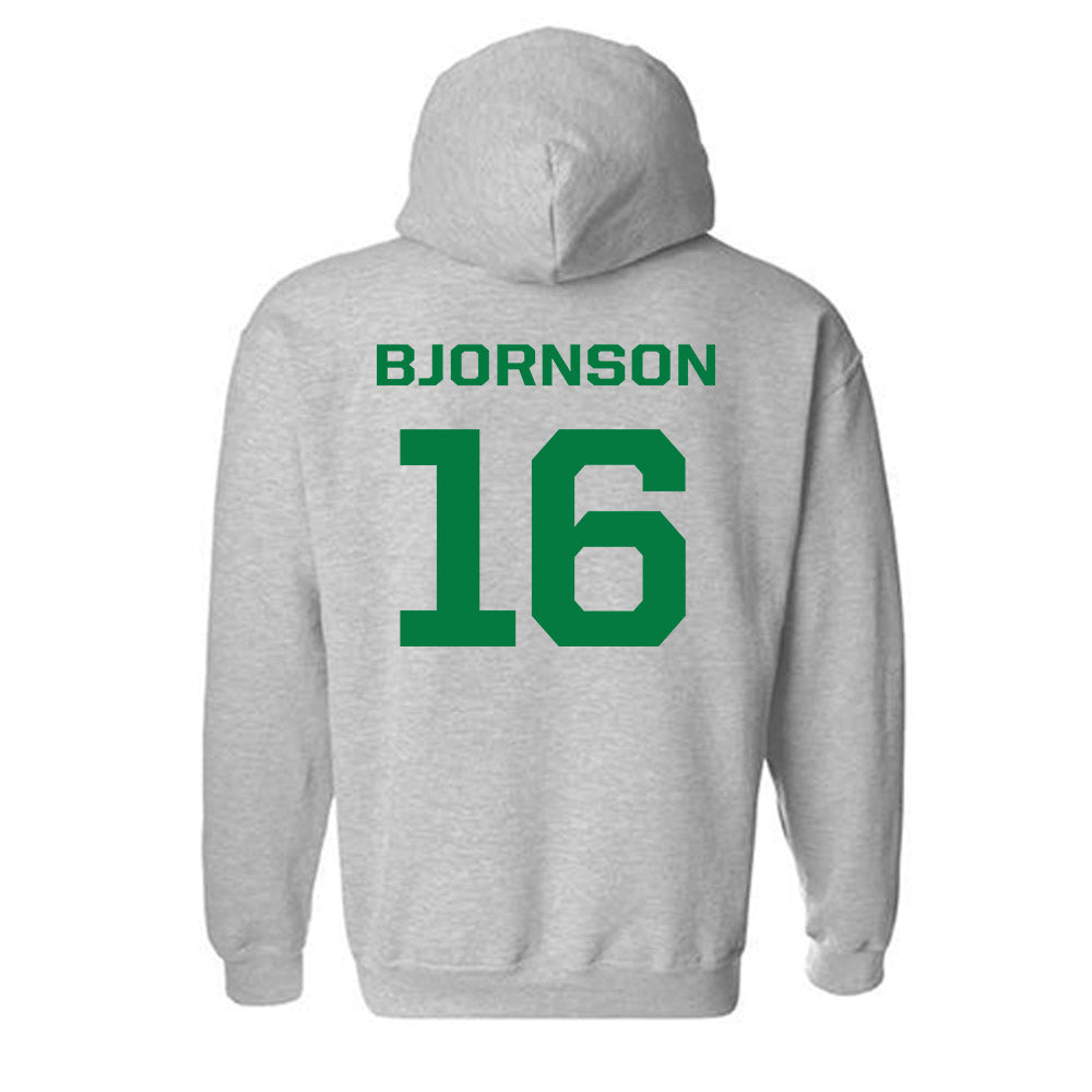 Oregon - NCAA Beach Volleyball : Hanna Bjornson - Classic Shersey Hooded Sweatshirt-1