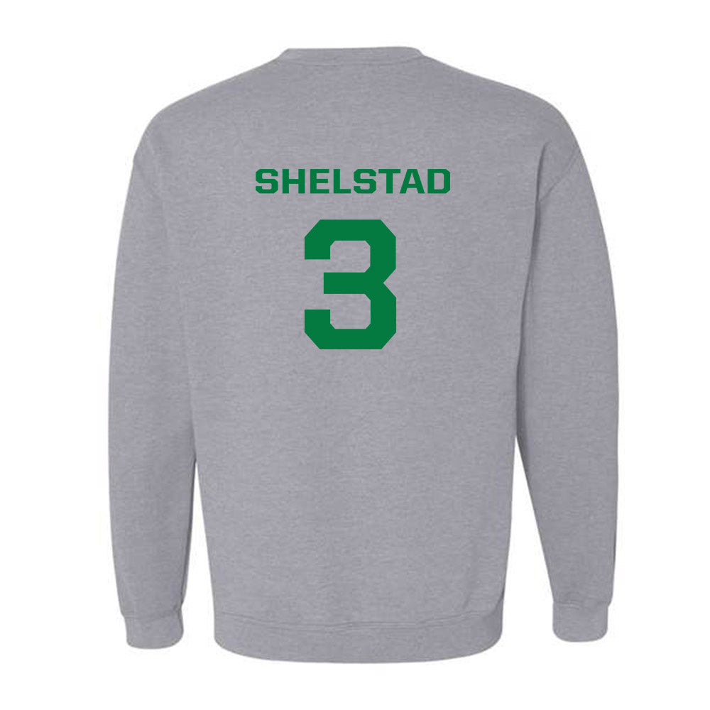 Oregon - NCAA Men's Basketball : Jackson Shelstad - Classic Shersey Crewneck Sweatshirt-1