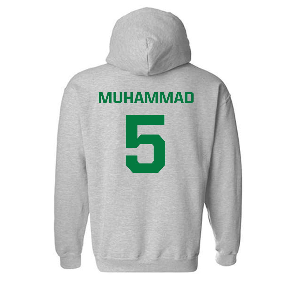 Oregon - NCAA Women's Basketball : Amina Muhammad - Classic Shersey Hooded Sweatshirt-1