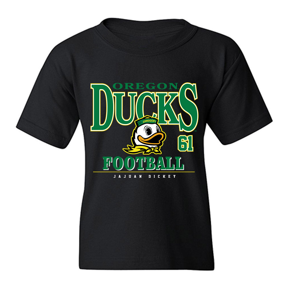 Oregon - NCAA Football : JaJuan Dickey - Classic Fashion Shersey Youth T-Shirt-0