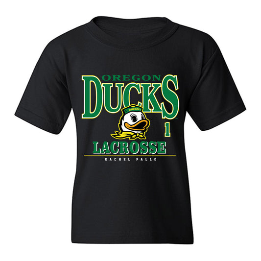 Oregon - NCAA Women's Lacrosse : Rachel Pallo - Classic Fashion Shersey Youth T-Shirt-0