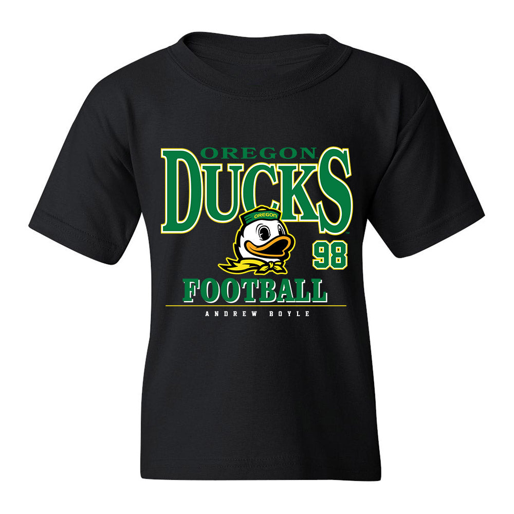Oregon - NCAA Football : Andrew Boyle - Classic Fashion Shersey Youth T-Shirt