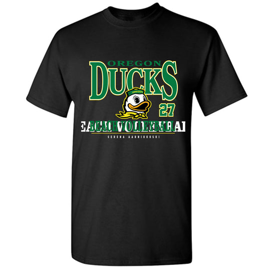 Oregon - NCAA Beach Volleyball : Serena Aarniokoski - Classic Fashion Shersey T-Shirt-0