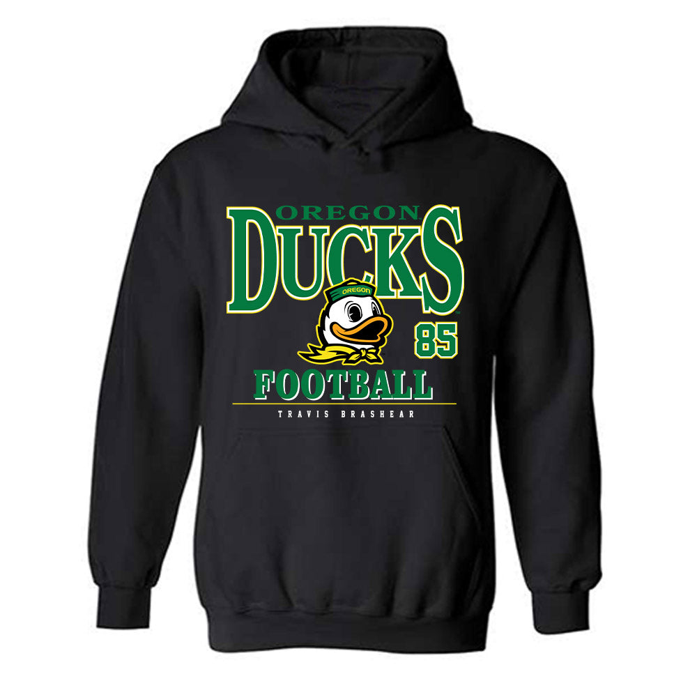 Oregon - NCAA Football : Travis Brashear - Classic Fashion Shersey Hooded Sweatshirt