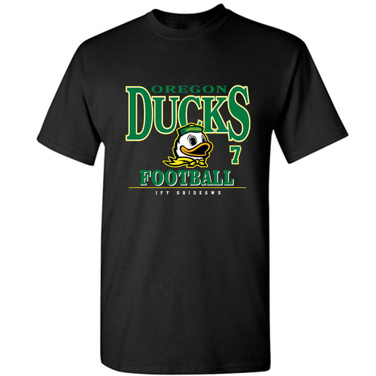 Oregon - NCAA Football : Ify Obidegwu - Classic Fashion Shersey T-Shirt-0