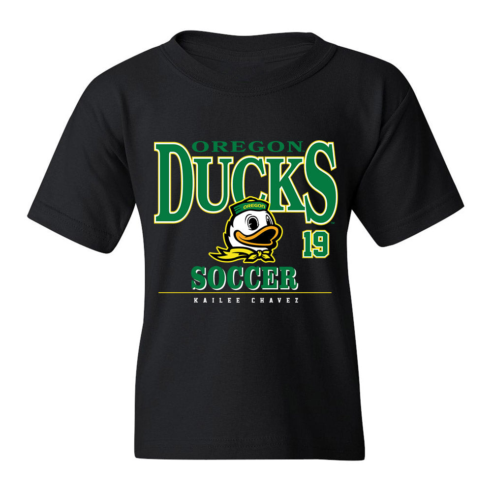 Oregon - NCAA Women's Soccer : Kailee Chavez - Classic Fashion Shersey Youth T-Shirt