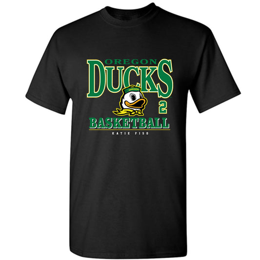 Oregon - NCAA Women's Basketball : Katie Fiso - Classic Fashion Shersey T-Shirt-0