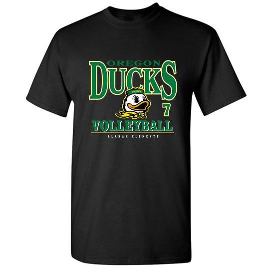 Oregon - NCAA Women's Volleyball : Alanah Clemente - Classic Fashion Shersey T-Shirt-0