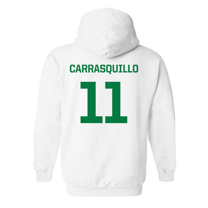 Oregon - NCAA Women's Lacrosse : Brianna Carrasquillo - Classic Fashion Shersey Hooded Sweatshirt-1