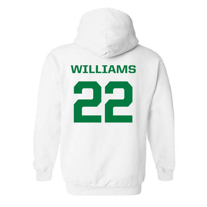 Oregon - NCAA Women's Basketball : Janiyah Williams - Classic Fashion Shersey Hooded Sweatshirt-1