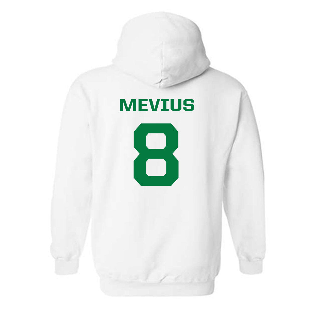 Oregon - NCAA Women's Basketball : Elisa Mevius - Classic Fashion Shersey Hooded Sweatshirt-1