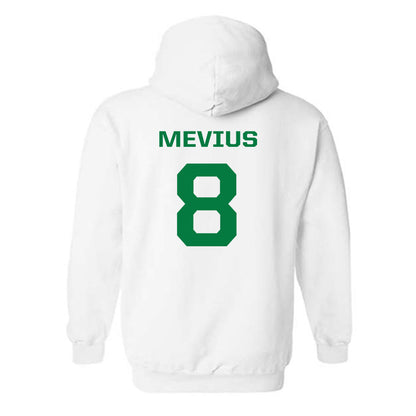 Oregon - NCAA Women's Basketball : Elisa Mevius - Classic Fashion Shersey Hooded Sweatshirt-1