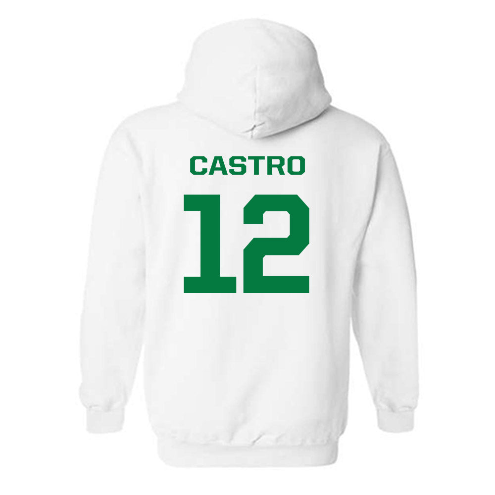 Oregon - NCAA Acrobatics & Tumbling : Stephanie Castro - Classic Fashion Shersey Hooded Sweatshirt-1