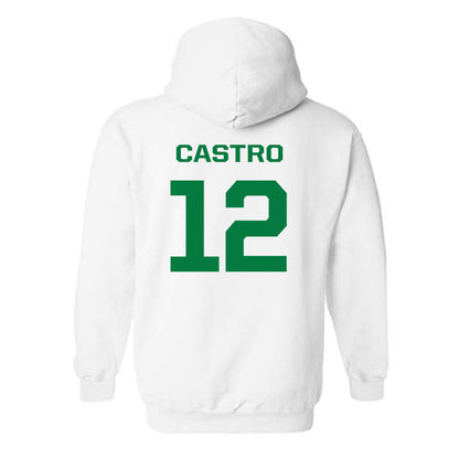 Oregon - NCAA Acrobatics & Tumbling : Stephanie Castro - Classic Fashion Shersey Hooded Sweatshirt-1