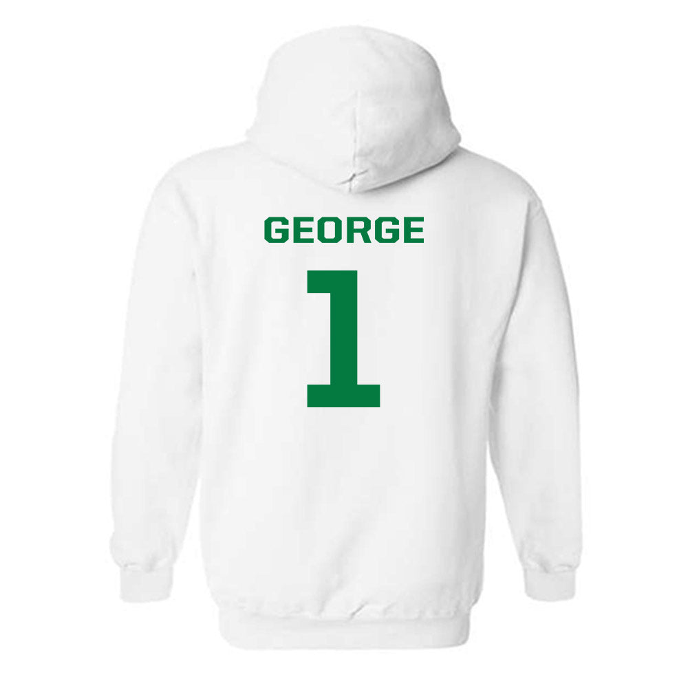 Oregon - NCAA Beach Volleyball : Natasha George - Classic Fashion Shersey Hooded Sweatshirt-1