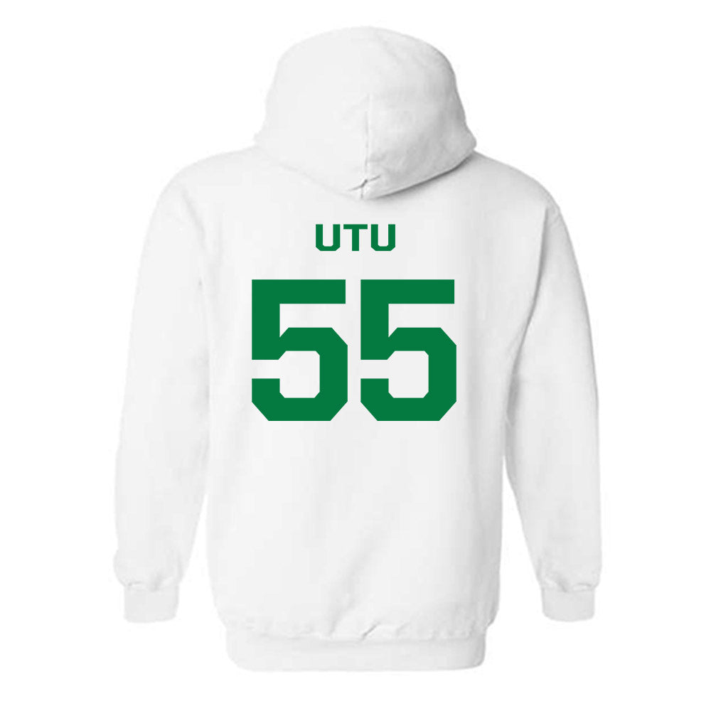 Oregon - NCAA Football : Douglas Utu - Classic Fashion Shersey Hooded Sweatshirt-1