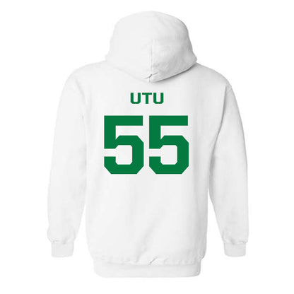Oregon - NCAA Football : Douglas Utu - Classic Fashion Shersey Hooded Sweatshirt-1