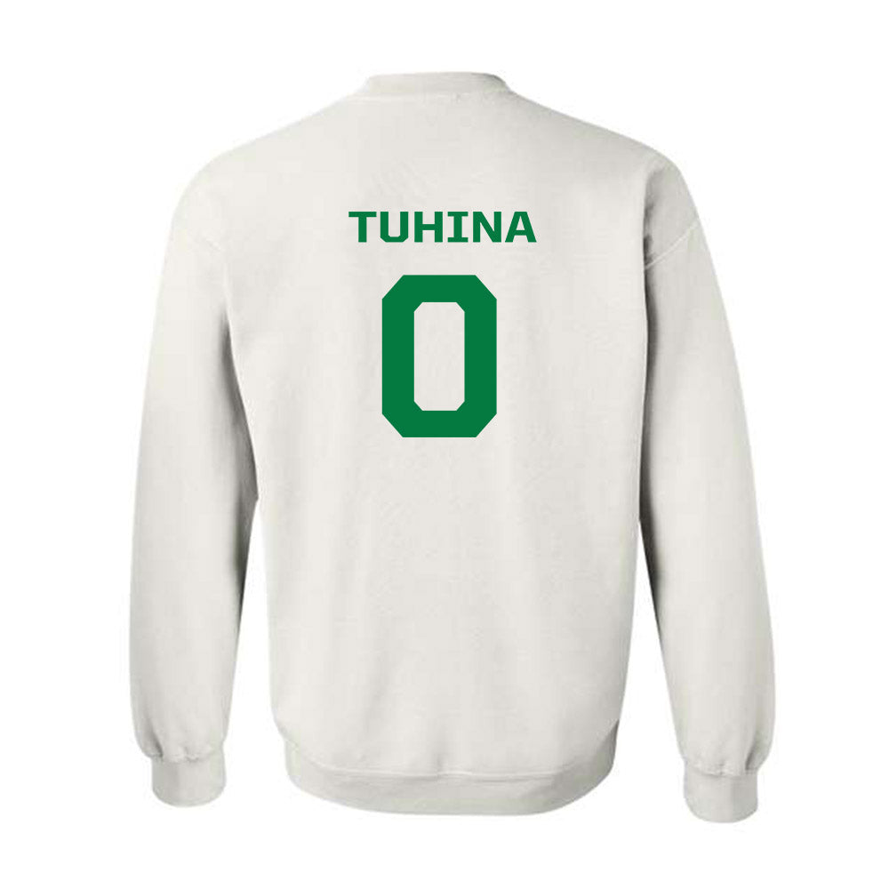 Oregon - NCAA Women's Basketball : Astera Tuhina - Classic Fashion Shersey Crewneck Sweatshirt-1