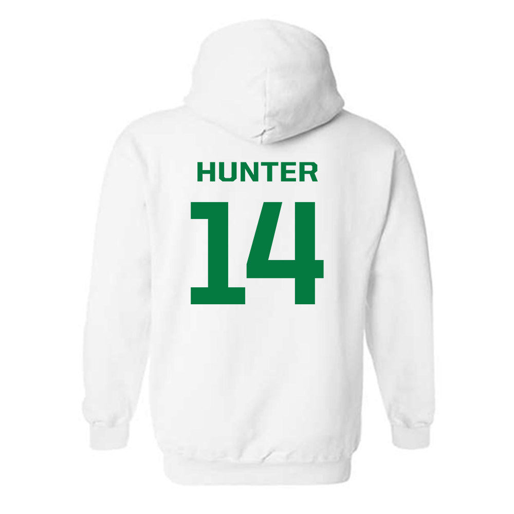Oregon - NCAA Women's Soccer : Abella Hunter - Classic Fashion Shersey Hooded Sweatshirt-1