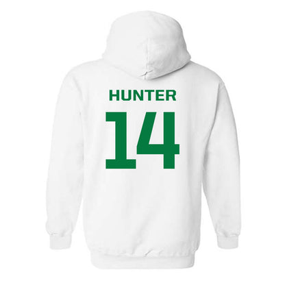 Oregon - NCAA Women's Soccer : Abella Hunter - Classic Fashion Shersey Hooded Sweatshirt-1
