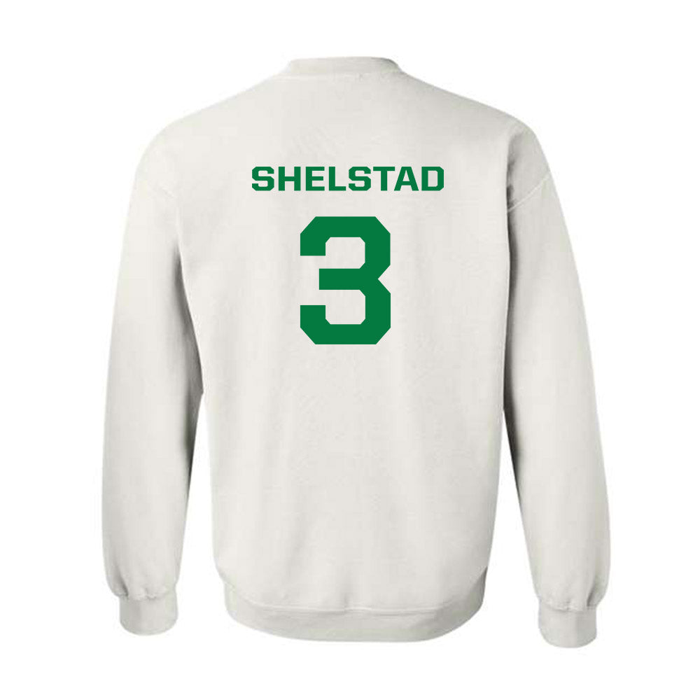 Oregon - NCAA Men's Basketball : Jackson Shelstad - Classic Fashion Shersey Crewneck Sweatshirt-1