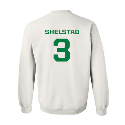 Oregon - NCAA Men's Basketball : Jackson Shelstad - Classic Fashion Shersey Crewneck Sweatshirt-1