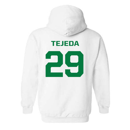 Oregon - NCAA Women's Soccer : Izabella Tejeda - Classic Fashion Shersey Hooded Sweatshirt-1