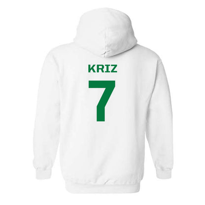 Oregon - NCAA Beach Volleyball : Alex Kriz - Classic Fashion Shersey Hooded Sweatshirt-1