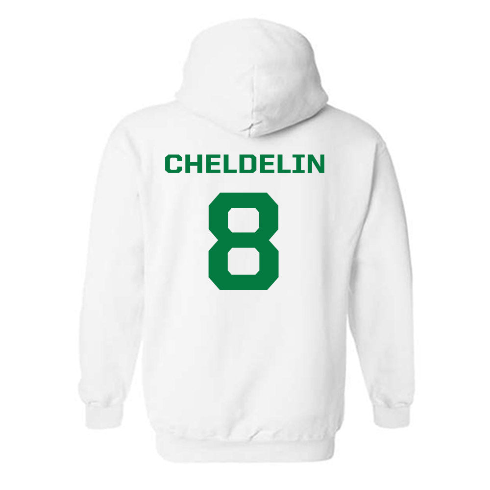 Oregon - NCAA Women's Soccer : Kate Cheldelin - Classic Fashion Shersey Hooded Sweatshirt-1