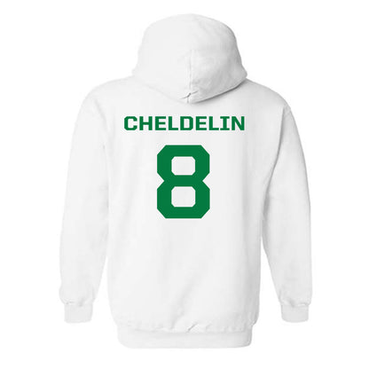 Oregon - NCAA Women's Soccer : Kate Cheldelin - Classic Fashion Shersey Hooded Sweatshirt-1
