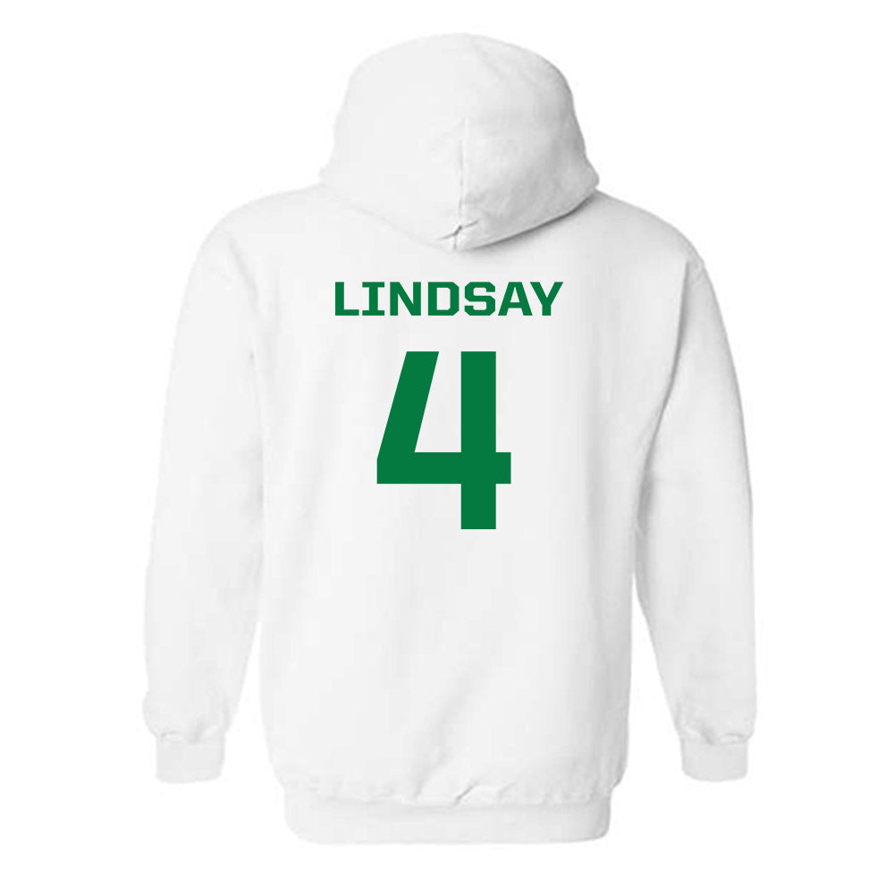 Oregon - NCAA Men's Basketball : Dezdrick Lindsay - Classic Fashion Shersey Hooded Sweatshirt-1