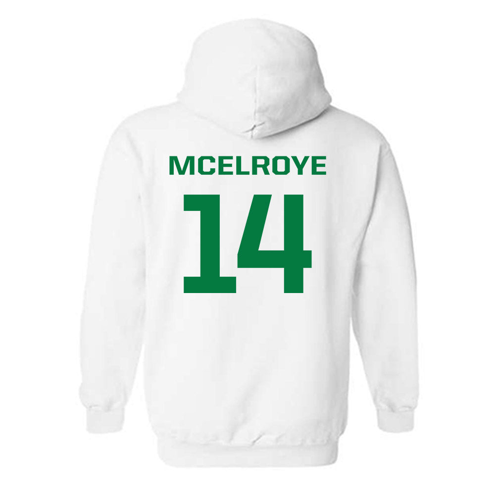 Oregon - NCAA Women's Lacrosse : Nya McElroye - Classic Fashion Shersey Hooded Sweatshirt-1