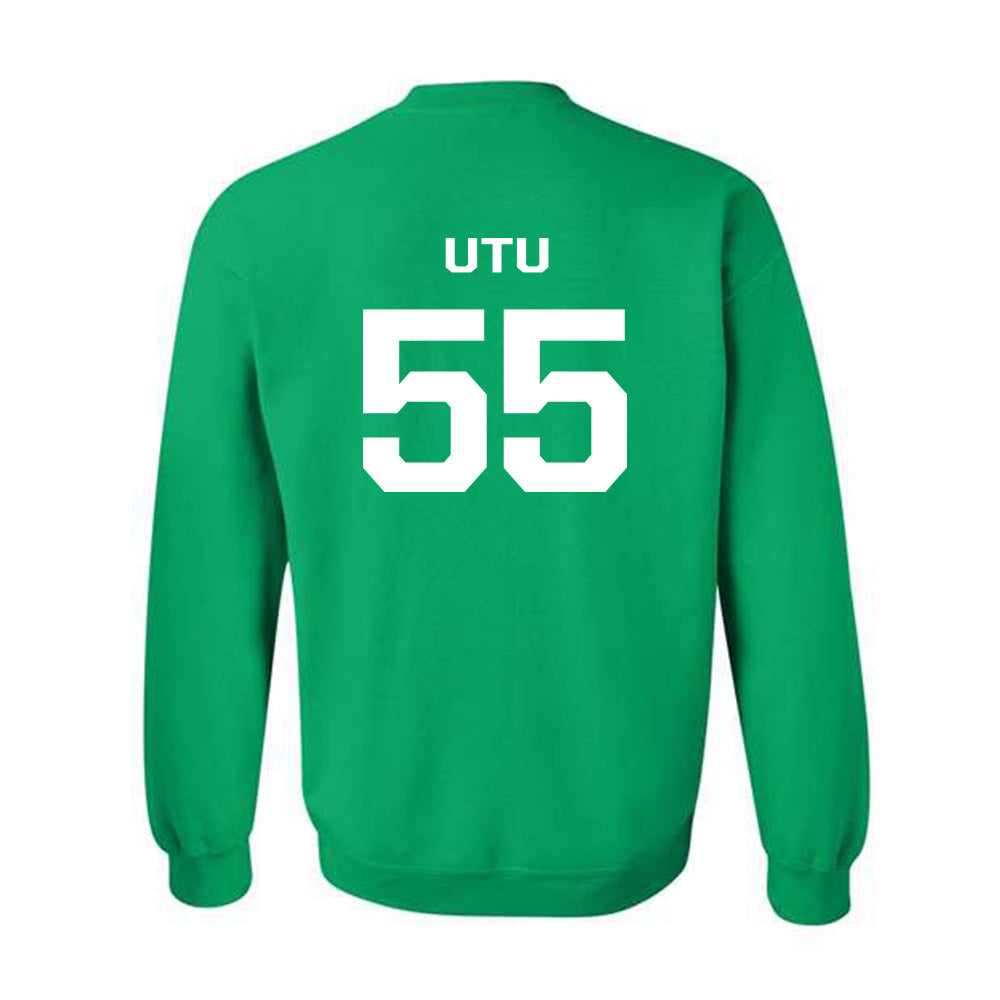 Oregon - NCAA Football : Douglas Utu - Classic Fashion Shersey Crewneck Sweatshirt-1
