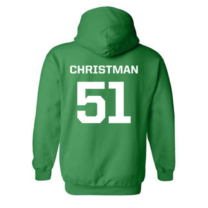 Oregon - NCAA Baseball : Nathan Christman - Classic Fashion Shersey Hooded Sweatshirt-1