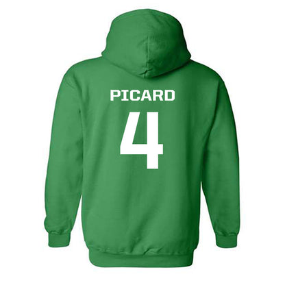 Oregon - NCAA Women's Soccer : Elise Picard - Classic Fashion Shersey Hooded Sweatshirt-1