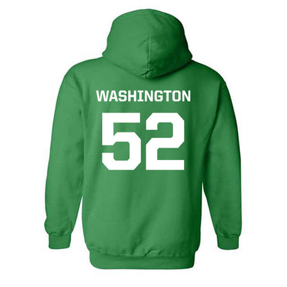 Oregon - NCAA Football : A'Mauri Washington - Classic Fashion Shersey Hooded Sweatshirt-1