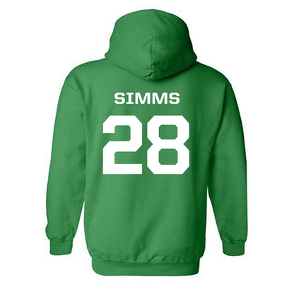 Oregon - NCAA Women's Soccer : Selah Simms - Classic Fashion Shersey Hooded Sweatshirt-1